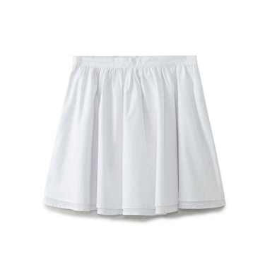 European And American Style Solid Color A- Line Skirt Skirt